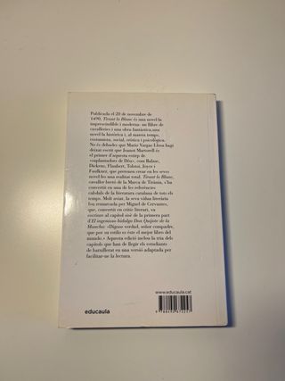 Tirant lo Blanc - text adaptat: Adaptació de Ro...