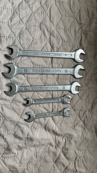 Juego de llaves fijas varias