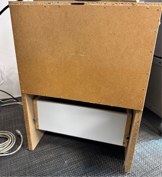 Mesilla de noche Ikea madera