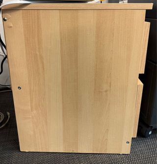 Mesilla de noche Ikea madera