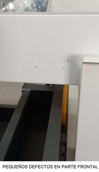 Mueble de baño 100cm blanco brillo