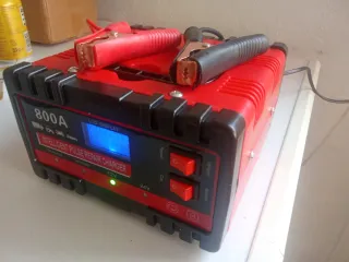 Cargador Batería Inteligente 800A Coche Moto