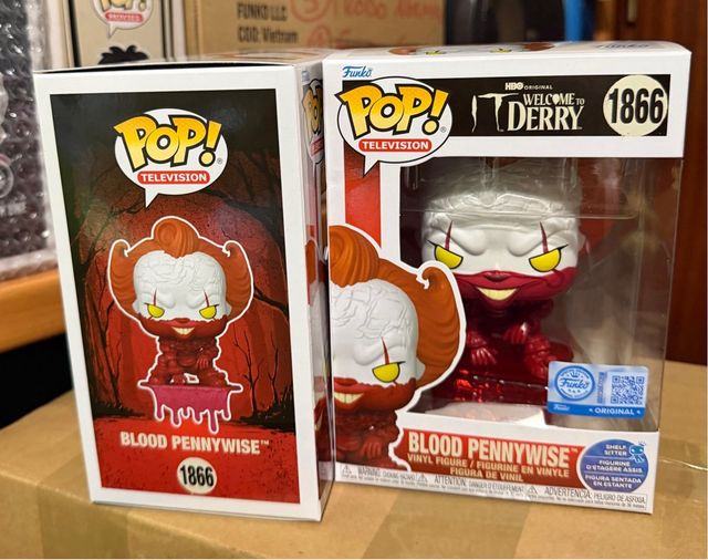 Pack 2 Funko Pop Pennywise Welcome to Derry