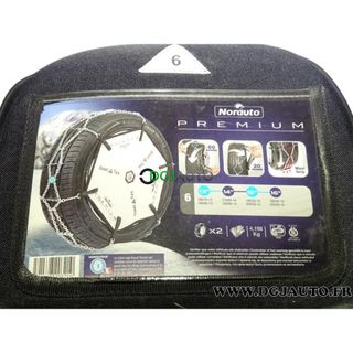 Par de cadenas para nieve Norauto Premium 6 - 15€