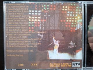 Queen A Day At The Stadium Live CD 1985