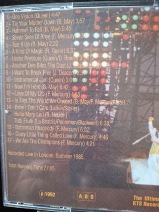Queen A Day At The Stadium Live CD 1985