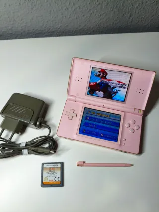 Nintendo DS Lite Rosa completa