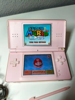 Nintendo DS Lite Rosa completa