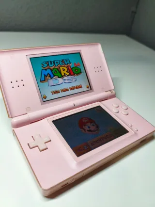 Nintendo DS Lite Rosa completa