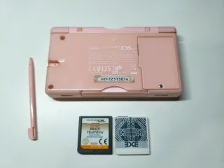 Nintendo DS Lite Rosa completa