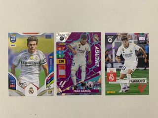 Cromos Fran García Real Madrid (3 unidades)