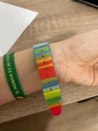 Orologio Swatch Multicolore per Bambina/Donna