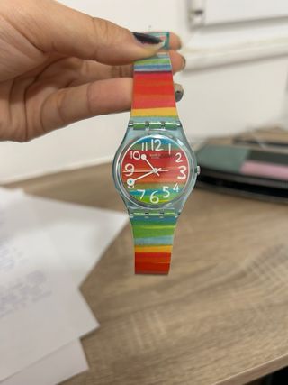 Orologio Swatch Multicolore per Bambina/Donna