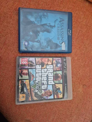 Grand Theft Auto V PS3 + Assassin's Creed III PS3