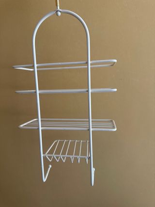 Porta oggetti doccia bianco