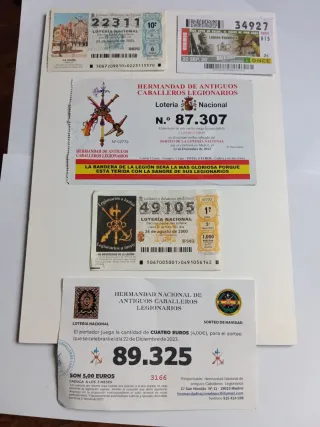 LA LEGIÓN: Décimos Lotería Nacional Participacióne