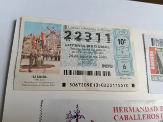 LA LEGIÓN: Décimos Lotería Nacional Participacióne