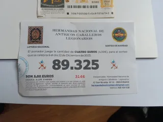 LA LEGIÓN: Décimos Lotería Nacional Participacióne