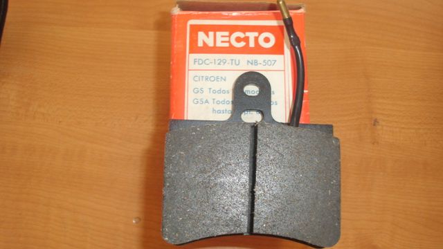 Pastillas Citroen GS Freno Necto FDC-129-TU  NUEVA