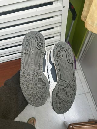 Zapatillas Adidas Forum Mid Blancas y Grises
