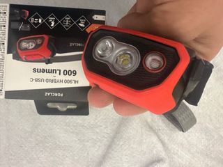 Linterna Forclaz HL900 USB-C 600 Lúmenes