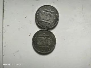 Billetes y monedas antiguas españolas