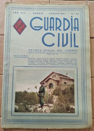 Revista Guardia Civil N.88 Agosto 1951