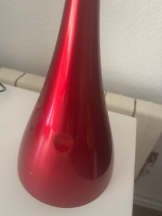 Lámpara flexo estudio o lectura roja.