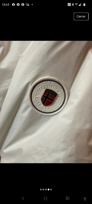 Chaqueta Geographical Norway Blanca