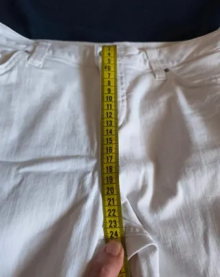 Pantalón blanco Tommy Hilfiger