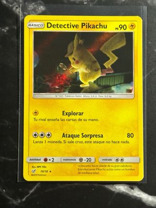 Carta Pokemon Detective Pikachu (DET 10) 🇪🇸