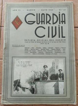 Revista Guardia Civil Nº 61 Mayo 1949