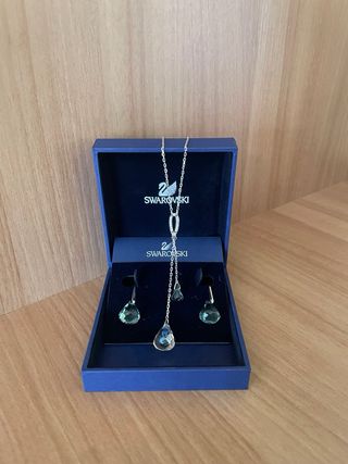 Conjunto Swarovski Collar y Pendientes ORIGINAL