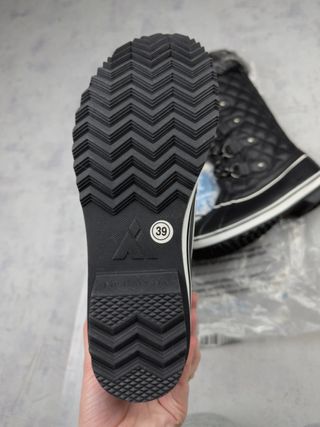 Stivali invernali Mishansha neri similpelle 39