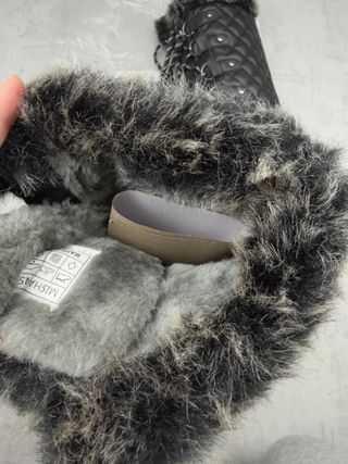 Stivali invernali Mishansha neri similpelle 39