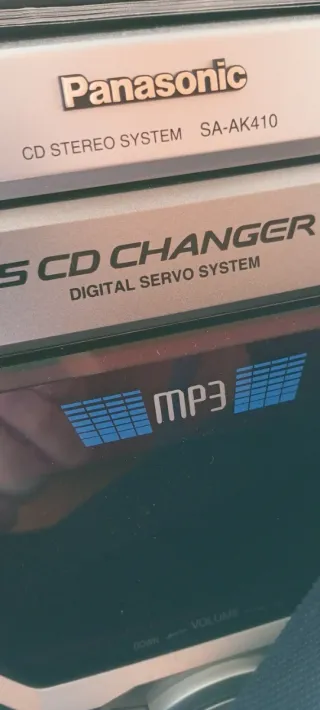 Minicadena Panasonic CD Changer MP3"venta personal