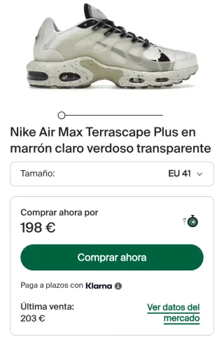 Nike Air Max Terrascape Plus Talla 41
