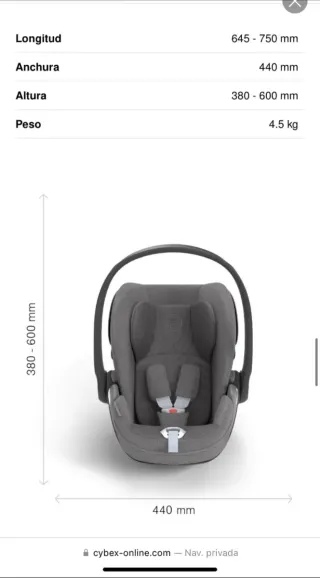 Silla coche Cybex Cloud Z i-size