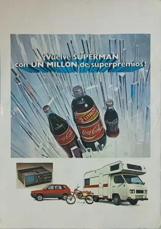 Álbum cromos Coca-Cola Superman II