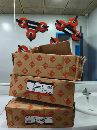 4 Ventosas RubiTools en 2 packs. Se puede negociar