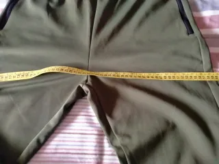 2 Pantalones Chándal Hombre Gris y Verde