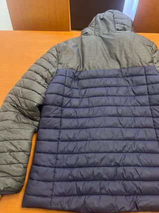 Anorak Kappa azul y gris