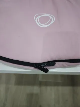 Lote 2 Sacos Bugaboo Rosa pastel y Azul petróleo.