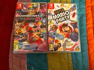 Mario Kart 8 Deluxe y Super Mario Party