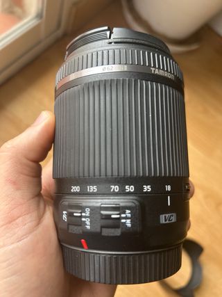 Tamron 18-200mm VC para Canon APS-C
