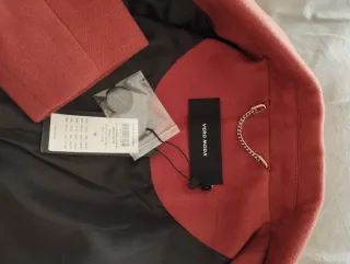 Abrigo mujer marrón sin estrenar