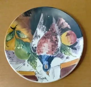 Tris piatti decorativi vintage