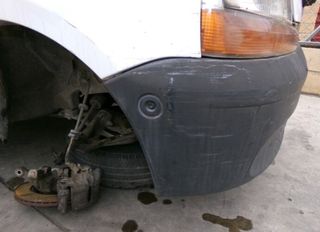 105219 paragolpes delantero renault kangoo 1.9 d