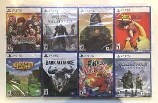 Videojuegos PS5 nuevos sellados - EA FC, CoD