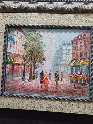 Cuadros al óleo decorativos.